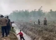 Atasi Krisis Air di Wilayah Rawan Karhutla, DPUPR Barsel Buatkan 6 Kolam Penampungan Air